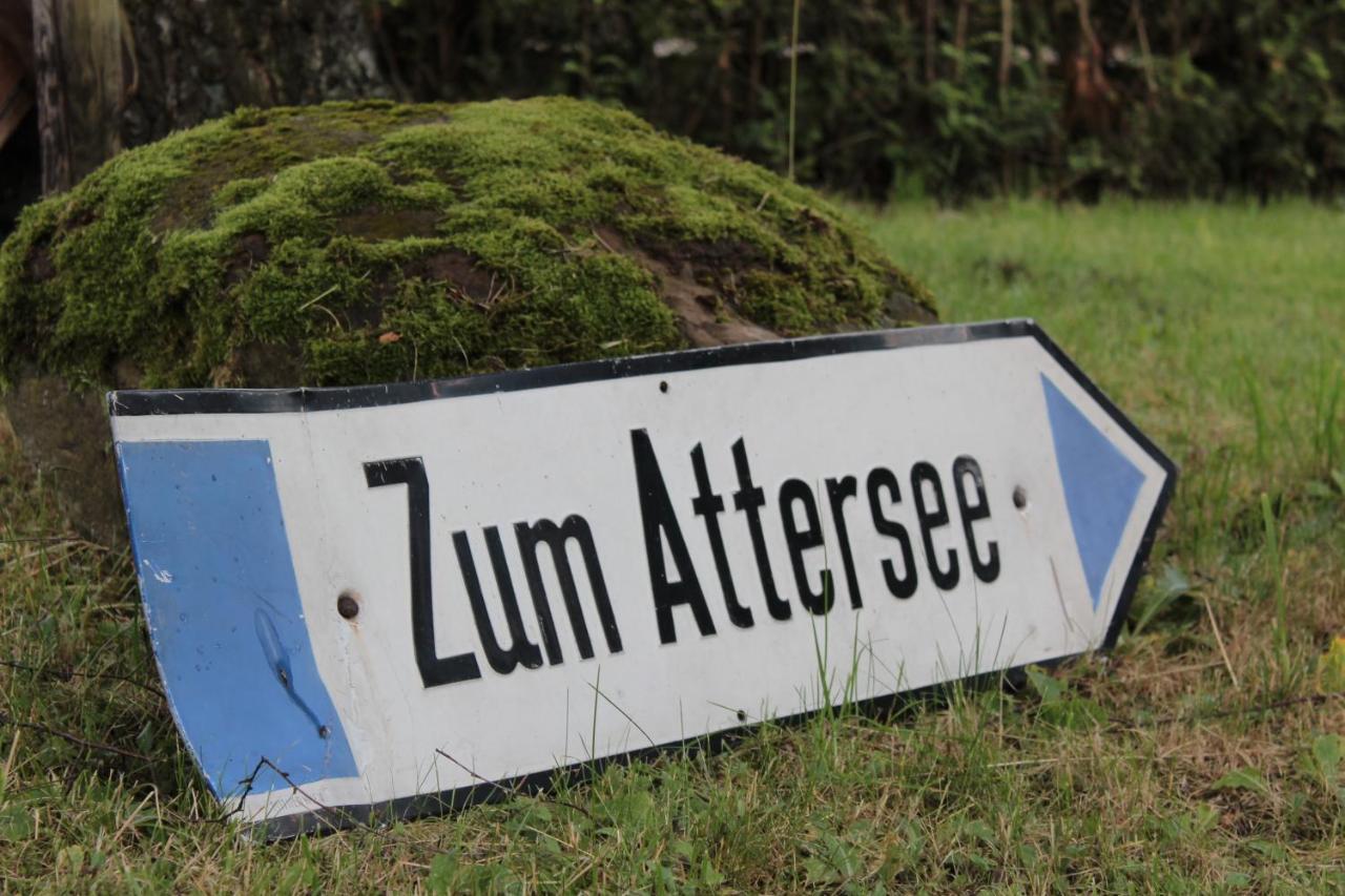 Ferienwohnungen Zum Attersee Lenzing Zewnętrze zdjęcie
