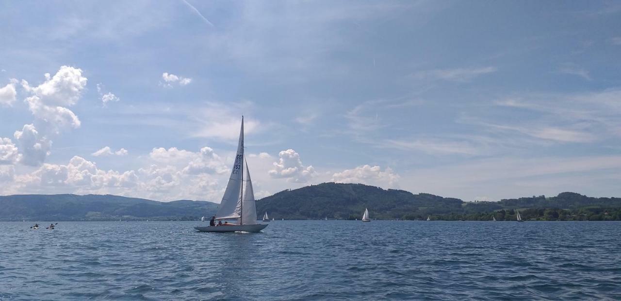 Ferienwohnungen Zum Attersee Lenzing Zewnętrze zdjęcie